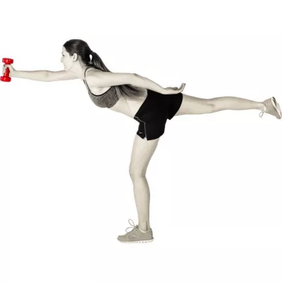 Sada 2 ks vinylových činiek - 5 kg, čierne