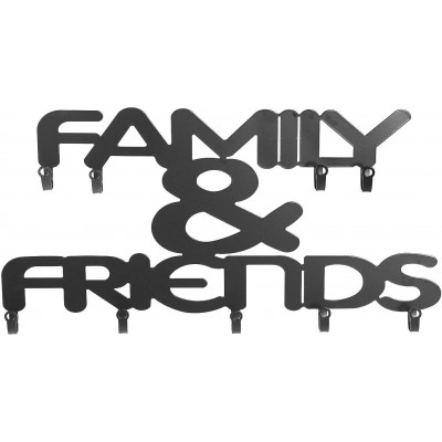 Nástenný vešiak s deviatimi háčikmi, Family & Friends
