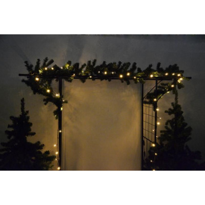 NEXOS diLED svetelná reťaz 40 LED, teplá biela, bez trafa