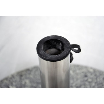 Stojan na slnečník (kruhový) - žula / nerezová oceľ, 40 kg