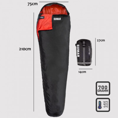 SUMAR spací vak, 210 x 75 cm