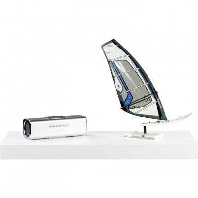 Stilista nástenná polica Volato, 40 cm, biela