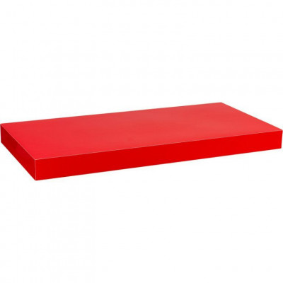 Stilista nástenná polica Volato, 60 cm, lesklá červená Stilista nástenná polica Volato, 60 cm, lesklá červená