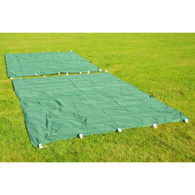 Záhradný párty stan nožnicový PROFI 3x3 m zelený + 4 bočné steny