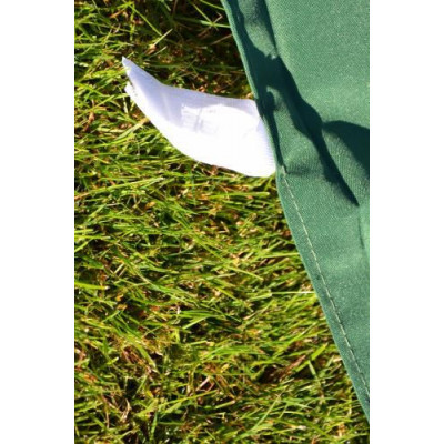 Záhradný párty stan nožnicový PROFI 3x3 m zelený + 4 bočné steny