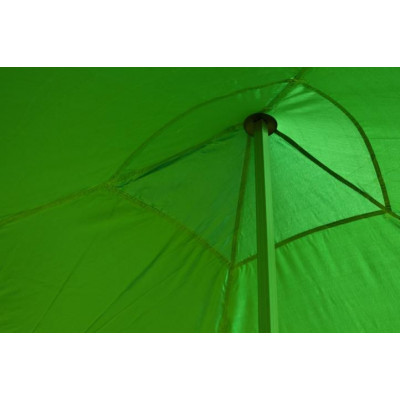 Záhradný párty stan nožnicový PROFI 3x3 m zelený + 4 bočné steny