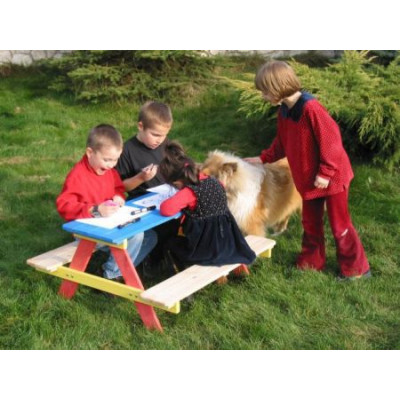 Detský záhradný drevený set PIKNIK FSC