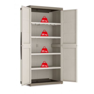 Plastová skrinka EXCELLENCE HIGH XL, 181 x 89 x 54 cm