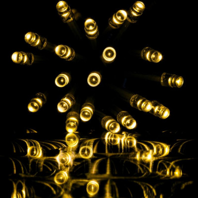 VOLTRONIC Vianočná reťaz 5 m, 50 LED, teplá biela, ovládač VOLTRONIC Vianočná reťaz 5 m, 50 LED, teplá biela, ovládač