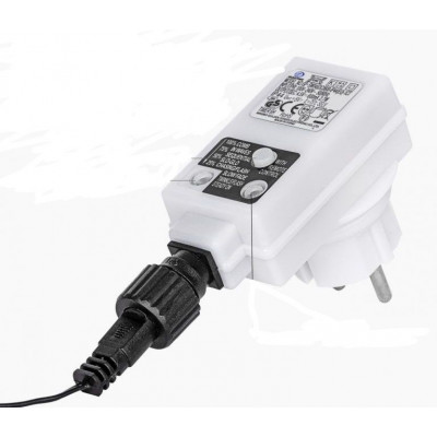 VOLTRONIC LED breza,8 funkcií z ovládačom,teplá biela,180 cm