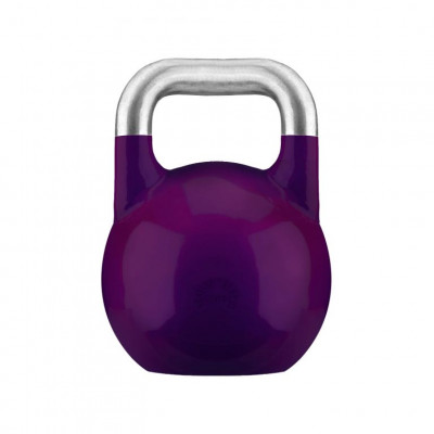 Gorilla Sports Súťažný kettlebell, fialový, 20 kg Gorilla Sports Súťažný kettlebell, fialový, 20 kg