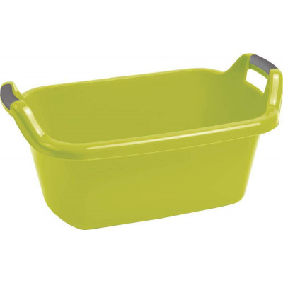 Plastová vanička s úchytkami CURVER 35 l- zelená
