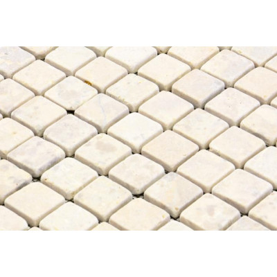 Mramorová mozaika Garth - krémová – obklady 1 m2