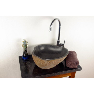 Umývadlo z prírodného kameňa Neapol DIVERO - nad 30 kg