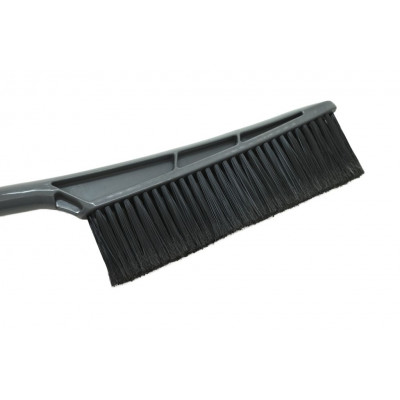 Škrabka s metlou 60 cm, sivá