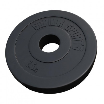 Gorilla Sports Činkový kotúč Olympia, plast, 2,5 kg