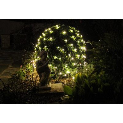 NEXOS diLED svetelná sieť 100 LED, teplá biela, bez trafa