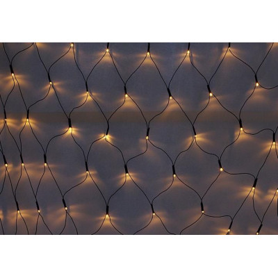 NEXOS diLED svetelná sieť 100 LED, teplá biela, bez trafa