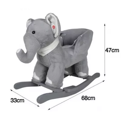 INFANTASTIC Hojdací slon, 68 x 33 x 47 cm