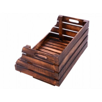 Stohovateľná drevená debnička DIVERO vintage