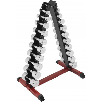 Gorilla Sports Stojan na jednoručné činky, 112 cm