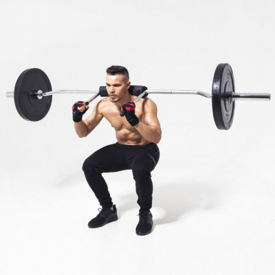 Gorilla Sports Bezpečnostná tyč na drepy, 50/51m