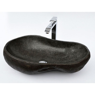 Umývadlo z prírodného riečneho kameňa The Lavabo Cut - malé