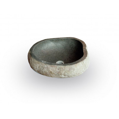 Umývadlo z prírodného riečneho kameňa The Lavabo Cut - malé