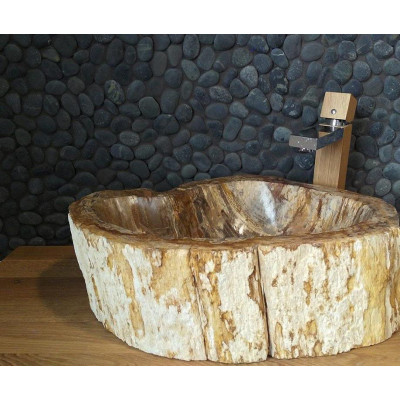 Umývadlo z prírodného kameňa SINK FOSSIL- malé