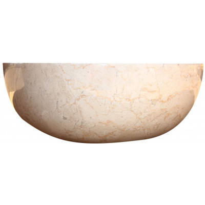 Kamenné umývadlo Gemma 501 leštený mramor Ø 50 cm Cream Kamenné umývadlo Gemma 501 leštený mramor Ø 50 cm Cream