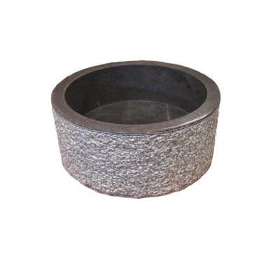 Umývadlo z prírodného kameňa MIRUM 509 Ø 45 cm Black