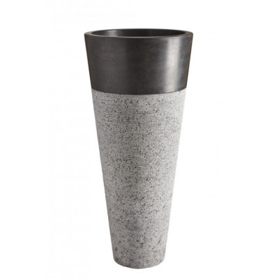 Voľne stojace kamenné umývadlo Pedestal Hammered Black Voľne stojace kamenné umývadlo Pedestal Hammered Black